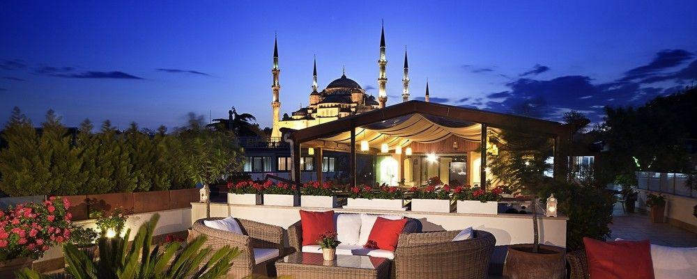 Hotel Sari Konak Estambul Exterior foto